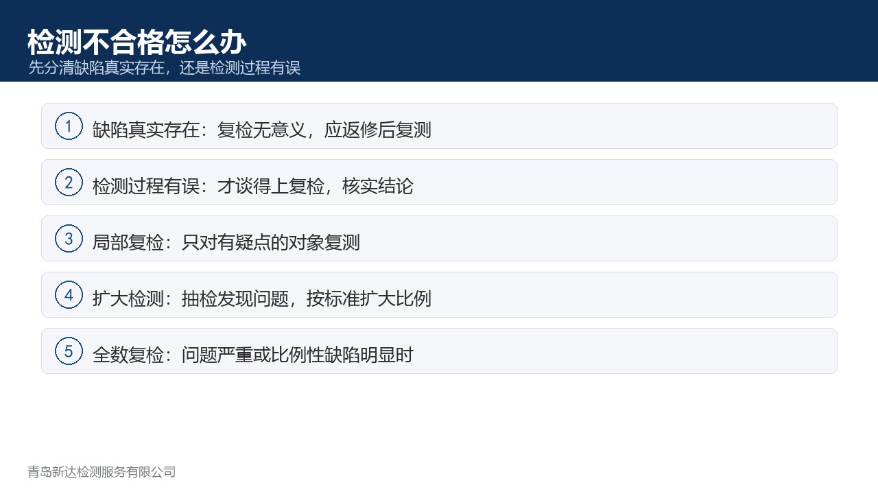检测不合格怎么办？能复检吗？复检的条件、范围与流程